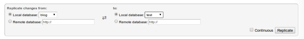 Remote CouchDB Replication